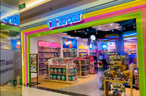 Cửa hàng tiNiStore bán đồ chơi trẻ em tại TPHCM