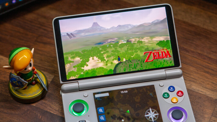 Zelda Breath of the Wild 3DS demake chạy qua giả lập trên máy AYN Thor