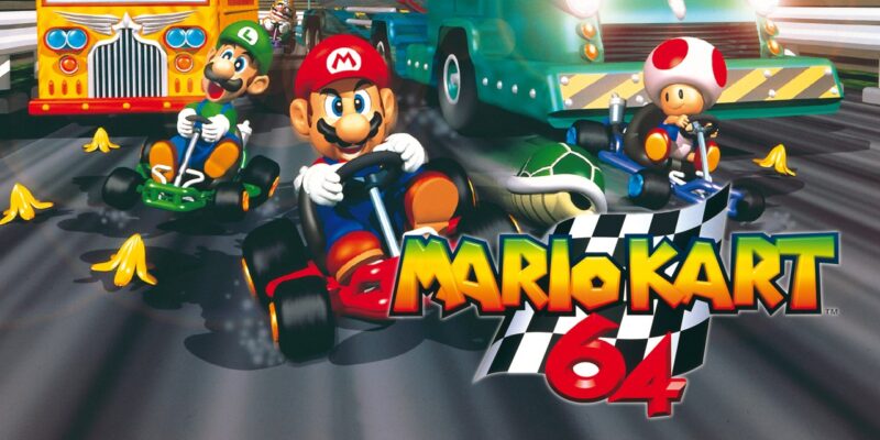 Mario Kart 64 3DS bản port 2 màn hình gốc