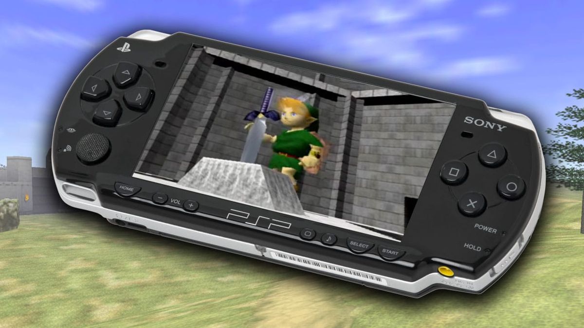 ocarina of time psp port