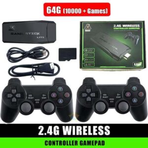 game stick 4k phụ kiện đi kèm