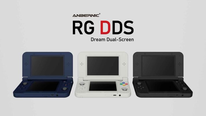 Anbernic RG DDS máy 2 màn hình giống New 3DS