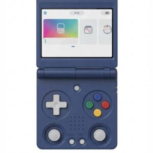 Anbernic RG34XX SP máy chơi game retro cầm tay kiểu gập nền trắng