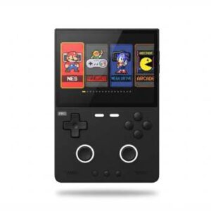 Máy chơi game TrimUI Brick Pro màu đen nền trắng