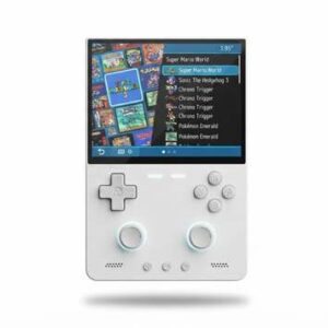 Máy chơi game TrimUI Brick Pro màu trắng nền trắng
